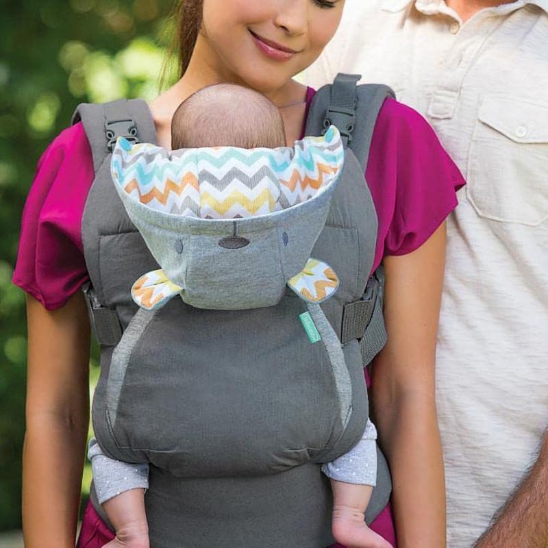 porte bebe double epaule devant