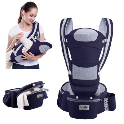 porte bebe ergono bleu fonce trois en un