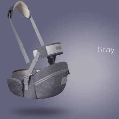 porte bebe kangourou portable gris