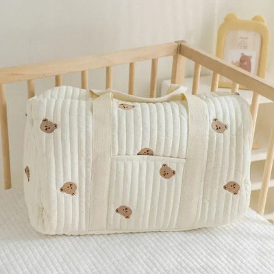 sac a langer ours blanc