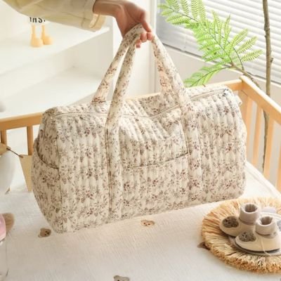 Sac a langer sur la table