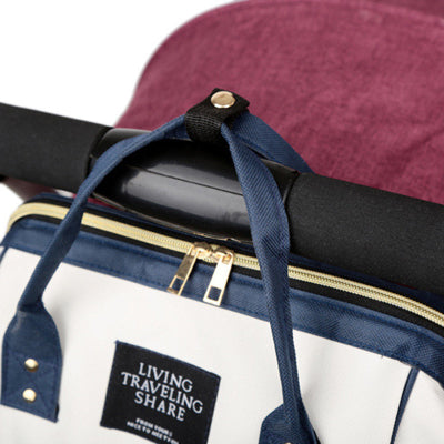 sac momie multifonction accroche sur poussette